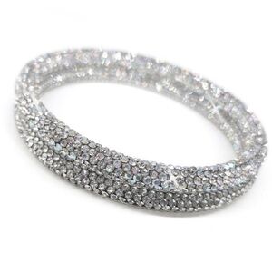 Set of 2 Confetti Sparkles Bangle Bracelets - New